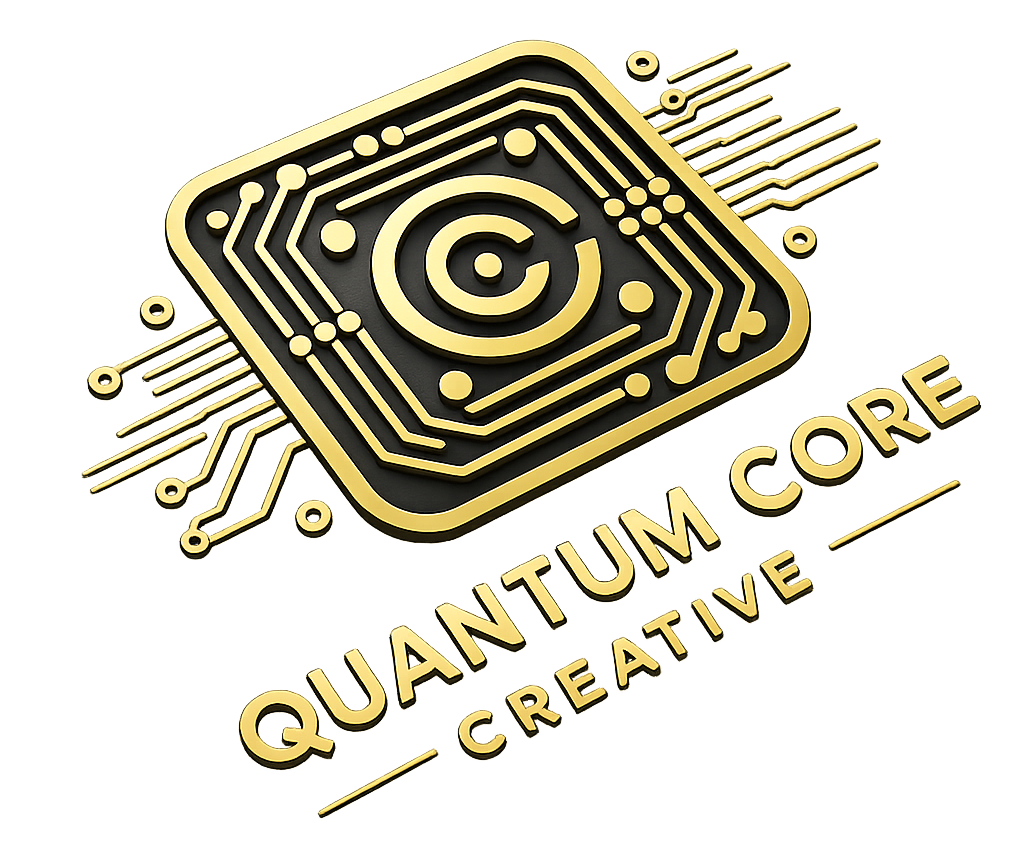 Quantum Core Creative Logo