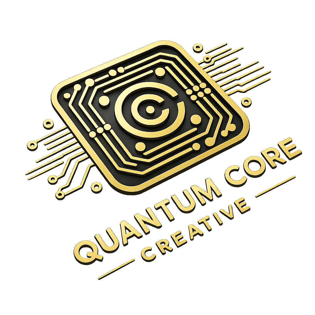 Quantum Core Creative Logo